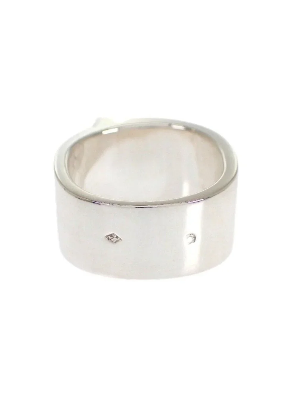Hermes Candy Ring Vintage 925 Sterling Silver Blue Discontinued
